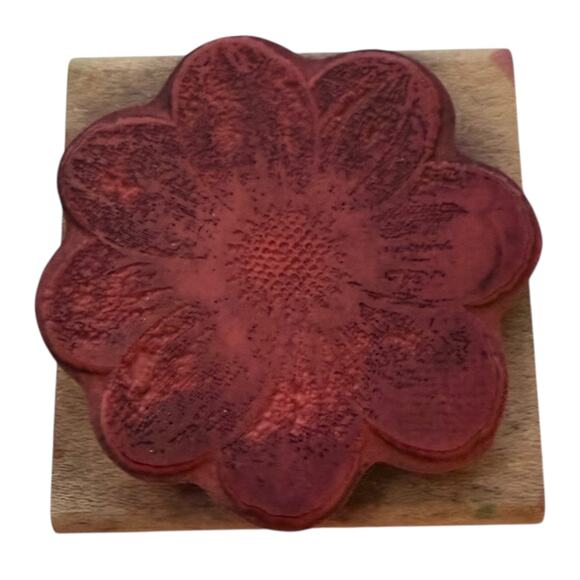 Hampton Art Stamps Diana Kovacs 2281 Small Bloom Flower Rubber Stamp - Picture 3 of 3